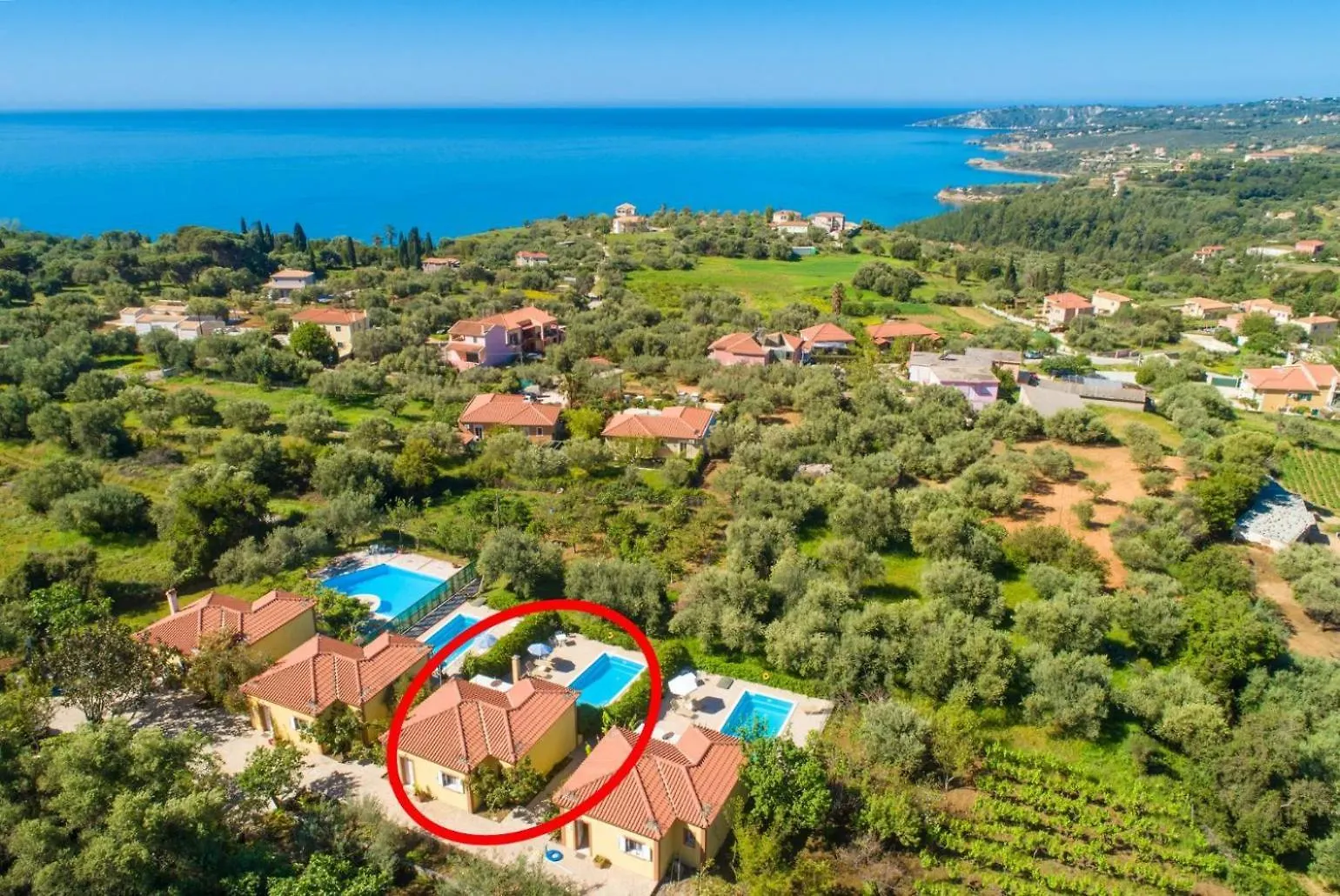 Villa Russa Anna Vlachata Grèce